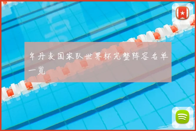 年丹麦国家队世界杯完整阵容名单一览